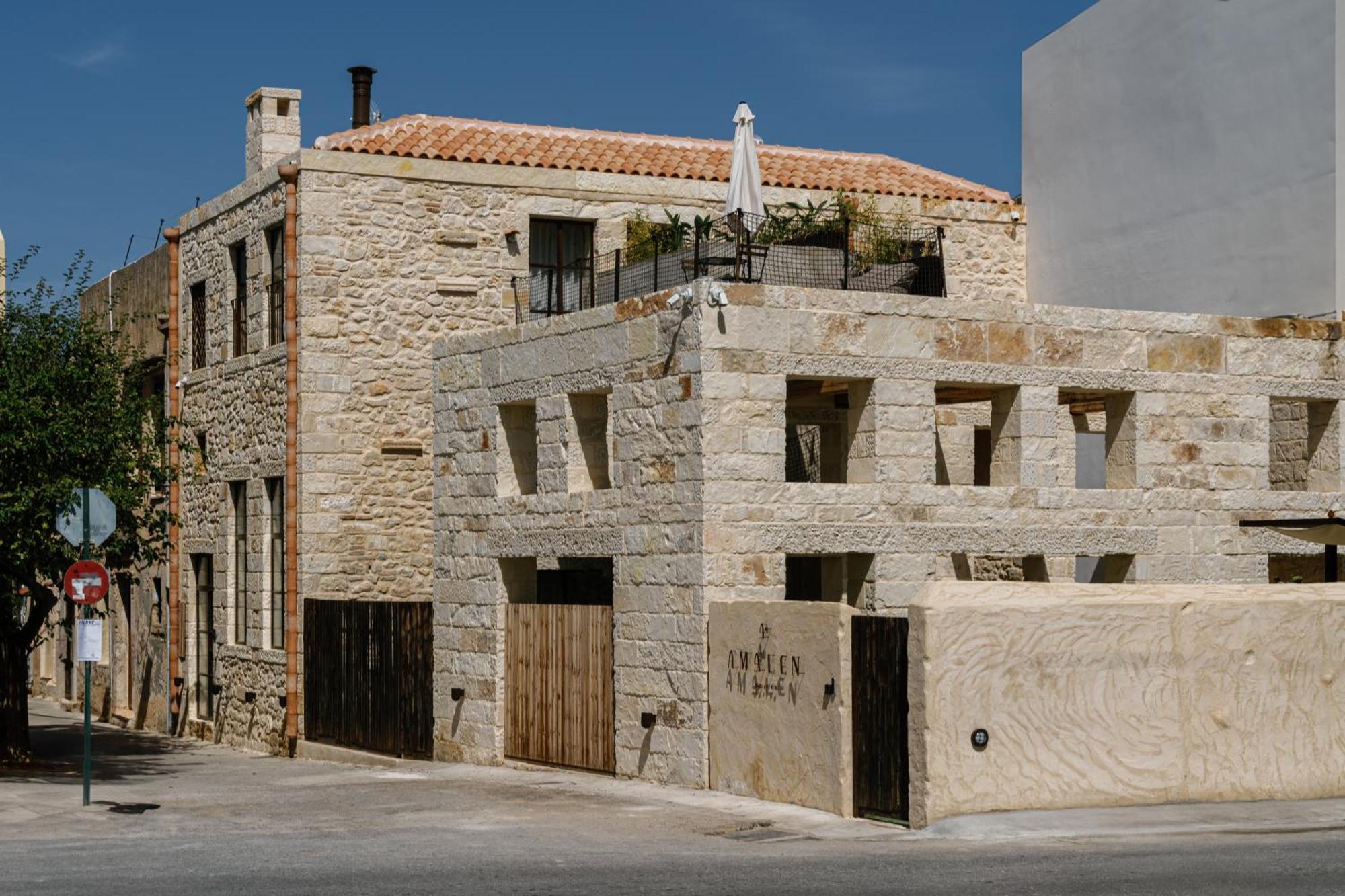 Amalen Suites Adults Only Rethymnon Exterior foto